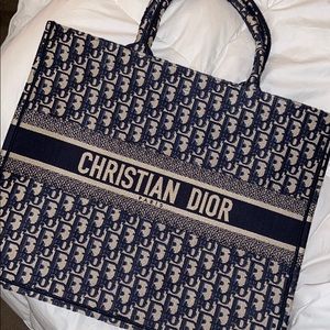 Dior book tote